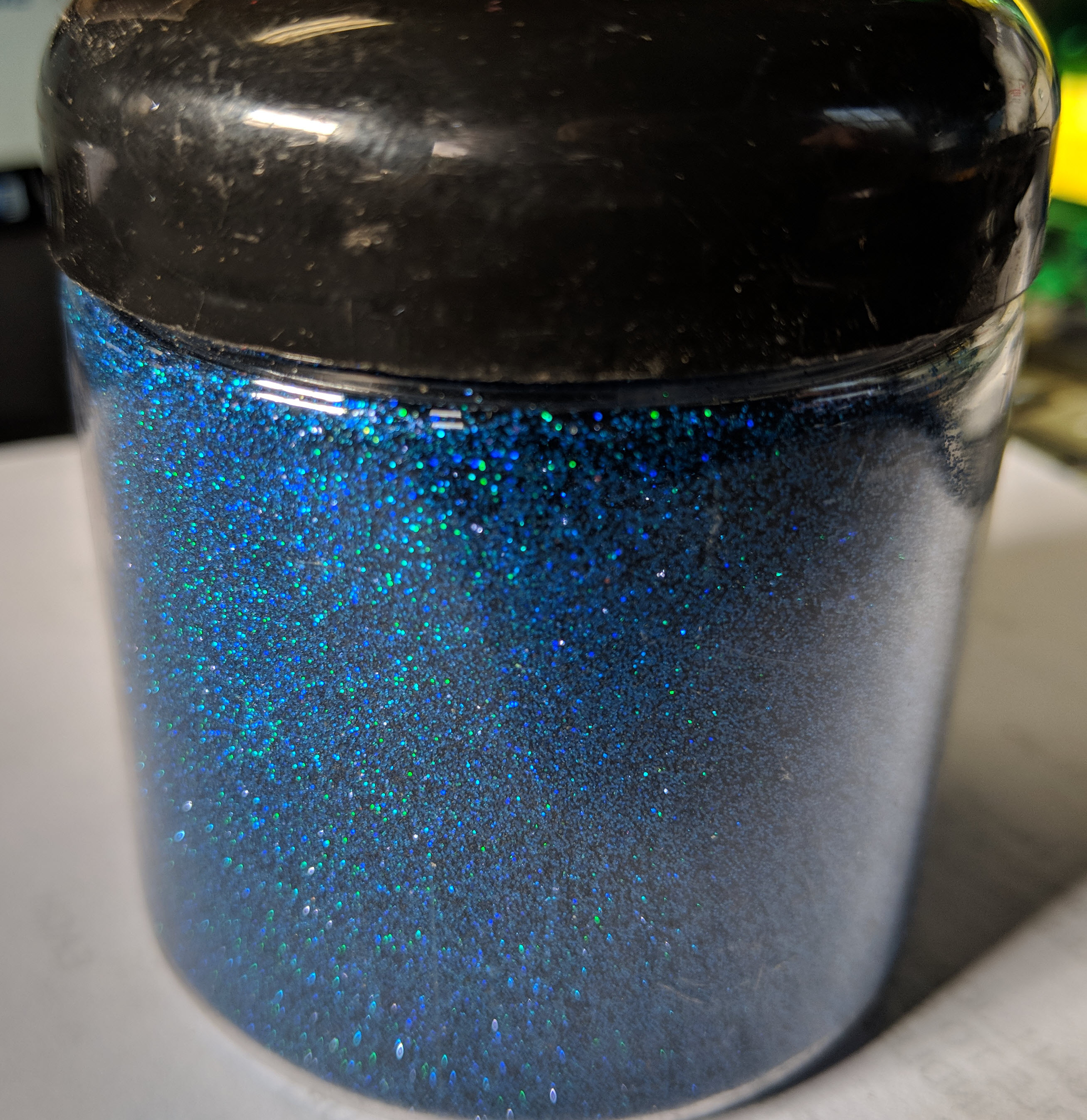 Blue Holographic Metal Flake